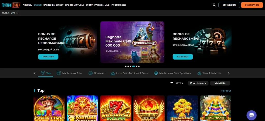 Casino en ligne canada legal