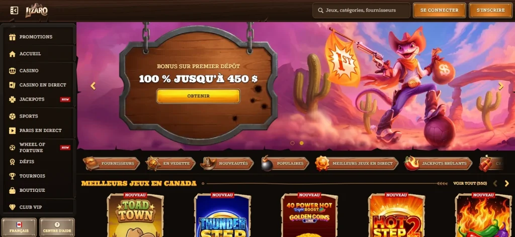 Casino en ligne canada legal