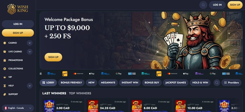 Casino en ligne canada legal