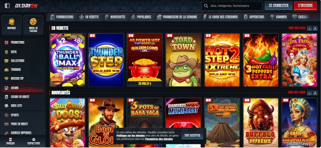 Casino en ligne canada legal